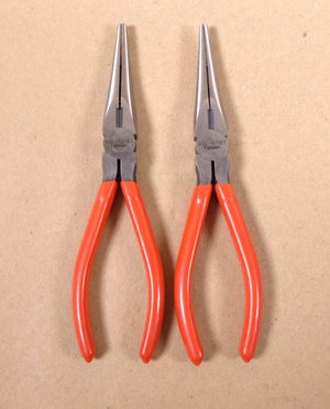 2x New Kal Tools 5018T Needle Nose Pliers, 8" Long, W/ Side Cutter, Vinyl Grips - Royal Equipment KAL TOOLS