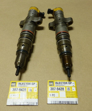 (2x) OEM Cat Caterpillar 387 - 9428 Fuel Injector For C7 Engine 950H 962H IT62H *FOR PARTS* - Royal Equipment CAT