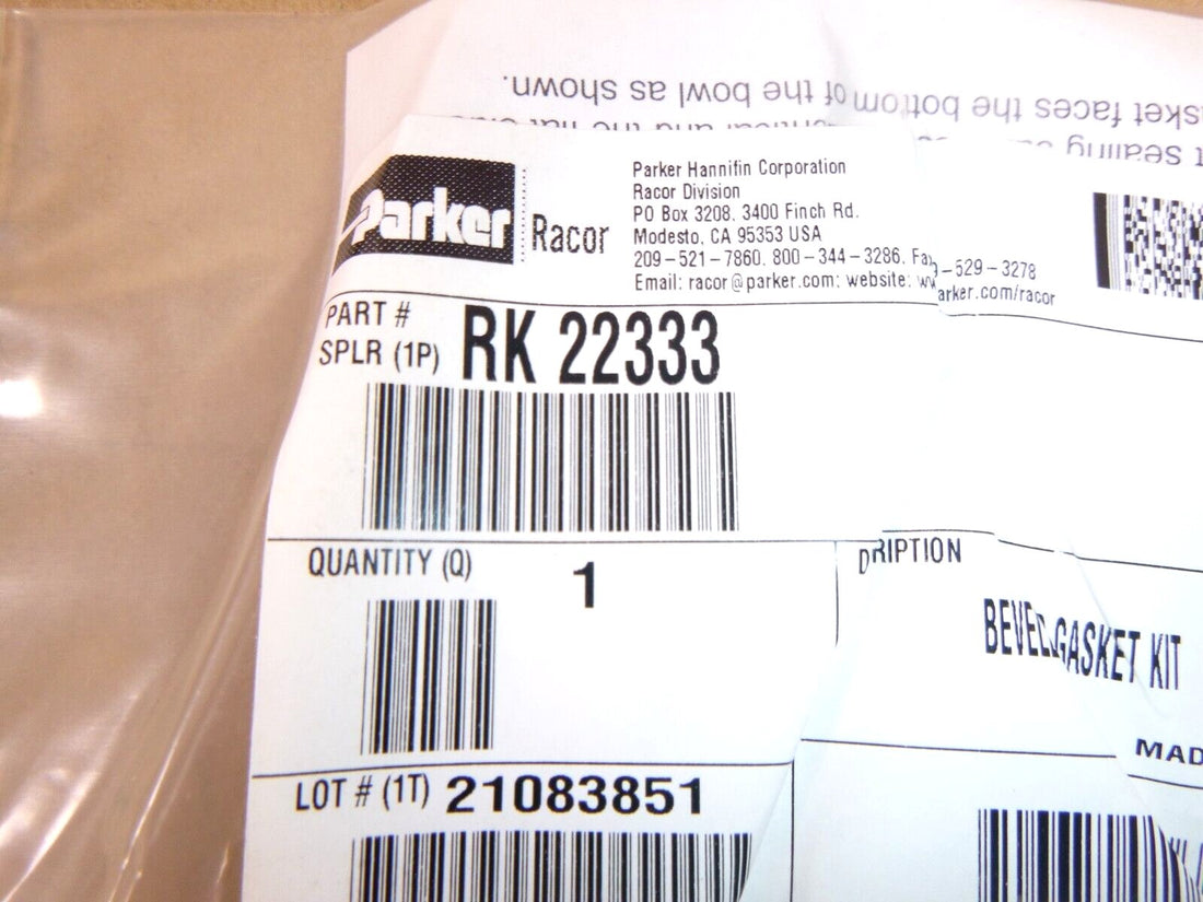 2x Parker Racor 400 &amp; 600 Series Diesel Spin On Filter Bowl Gasket RK 22333 | Industrial MRO Replacement Parts, Manufacturing Machine Parts &amp; Components, Heavy Equipment Parts Supplier