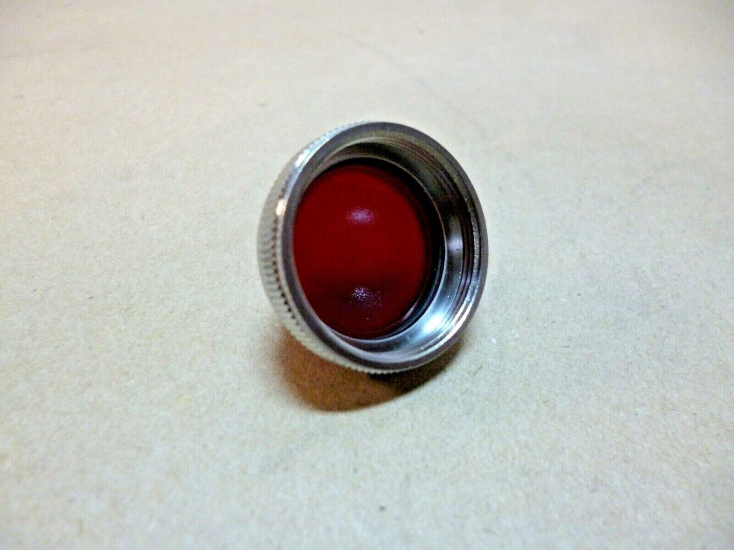 2x RED DOME PANEL LIGHT LENS , DIALIGHT 080-1211-303, 1.15" Diameter | Electrical MRO Replacement Parts &amp; Components and Commercial Electrical Supplies Company