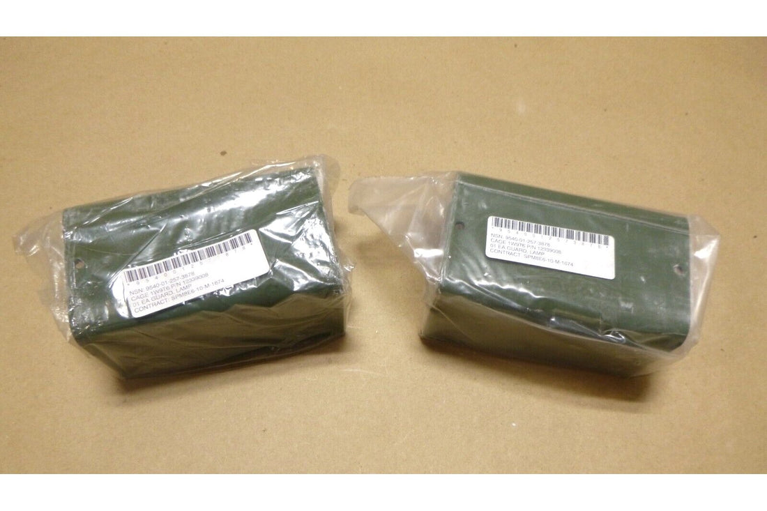 2x USGI M998 Humvee Tail Light Guard 12339008, 5588747, 9540-01-257-3878 | Genuine HMMWV Replacement Parts and Military Surplus Humvee Parts &amp; Accessories