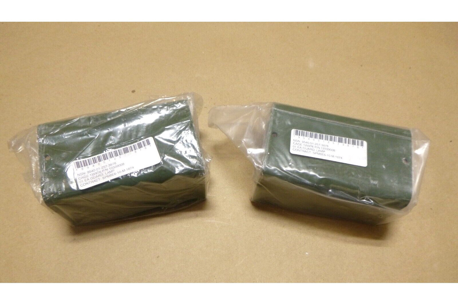 2x USGI M998 Humvee Tail Light Guard 12339008, 5588747, 9540-01-257-3878 | Genuine HMMWV Replacement Parts and Military Surplus Humvee Parts &amp; Accessories