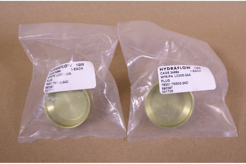 2x USGI Military Aerospace Hydraflow Tube Plug LC005 - 24A, 5340 - 01 - 532 - 0174 - Royal Equipment HYDRAFLOWParts