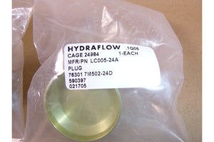 2x USGI Military Aerospace Hydraflow Tube Plug LC005 - 24A, 5340 - 01 - 532 - 0174 - Royal Equipment HYDRAFLOWParts