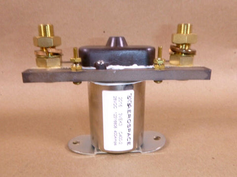 313Aero 400 Amp 28 Vdc Relay N.O. Type ii 28 Vdc coil C400 - 2, MS24185 - D1, SD130J - Royal Equipment 313 AEROSPACE