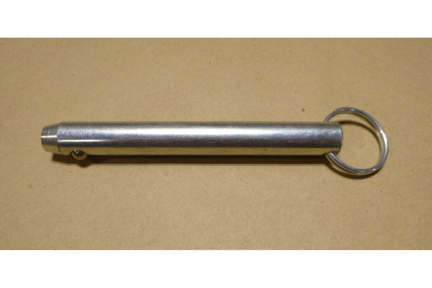 3/4" Shank Diameter x 5" Grip Length Steel Ball Lock Quick Release Pin | Industrial Replacement Nuts &amp; Bolts Distributor and Machinery Screws &amp; Fasteners Supply
