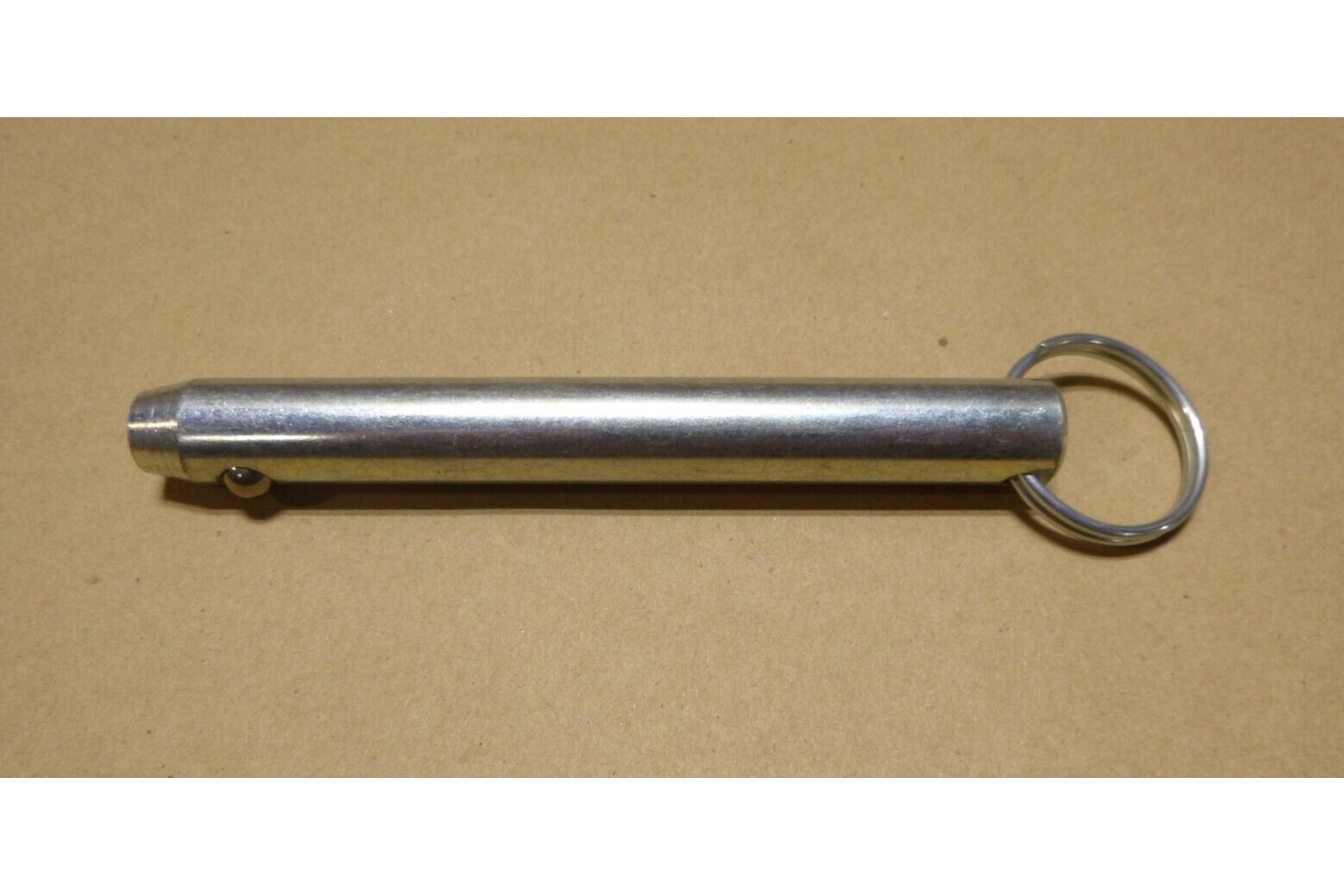 3/4" Shank Diameter x 5" Grip Length Steel Ball Lock Quick Release Pin | Industrial Replacement Nuts &amp; Bolts Distributor and Machinery Screws &amp; Fasteners Supply