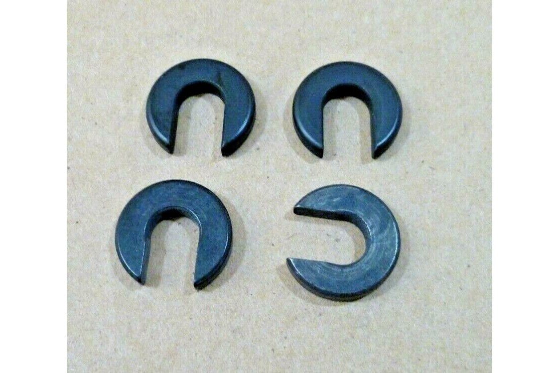 3/8" Steel Slotted Washer, Black Oxide (0.865" O.D.) (0.187" Thick) "C" Washer | Industrial Replacement Nuts &amp; Bolts Distributor and Machinery Screws &amp; Fasteners Supply