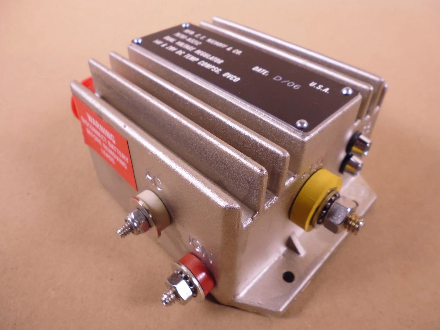 Niehoff N3212 Dual Voltage Regulator 14V &amp; 28V For N1128 M915 M916 M917 M918 M919 M920 , 2920-01-532-4974 | Replacement Truck Parts, Trailer Accessories, Automobile Supplies, Car Parts &amp; Accessories