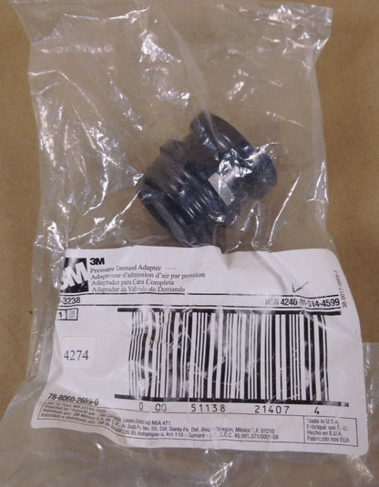 3M W-3238 Pressure Demand Adapter For W-3237 Kit 6000PD 7800S Facepiece | Industrial MRO Replacement Parts, Manufacturing Machine Parts &amp; Components, Heavy Equipment Parts Supplier