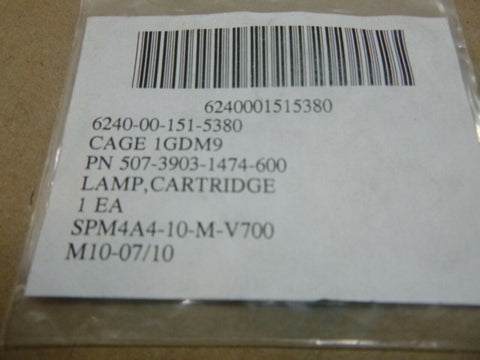 (42x) DIALIGHT 507 - 3903 - 1474 - 600 CARTRIDGE LAMP AIRCRAFT , 6240 - 00 - 151 - 5380 - Royal Equipment Dialight