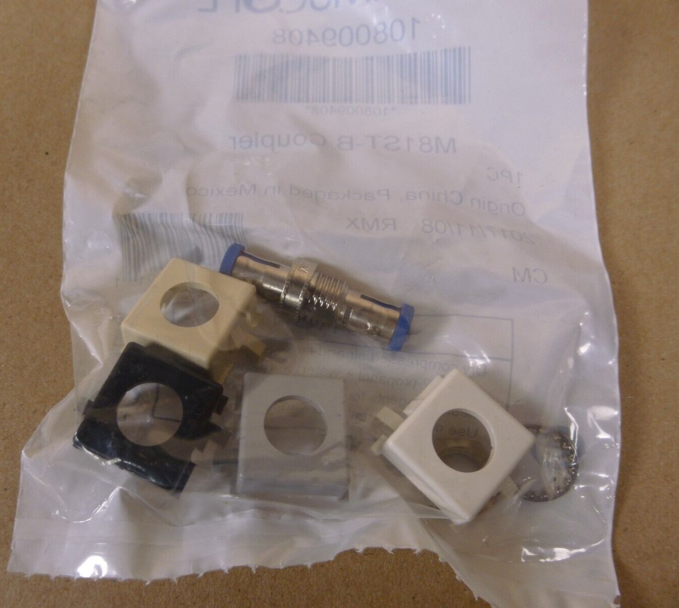 (47x) Commscope 108009408 M81ST-B Coupler LazrSpeed Fiber Adapter ST | Electrical MRO Replacement Parts &amp; Components and Commercial Electrical Supplies Company