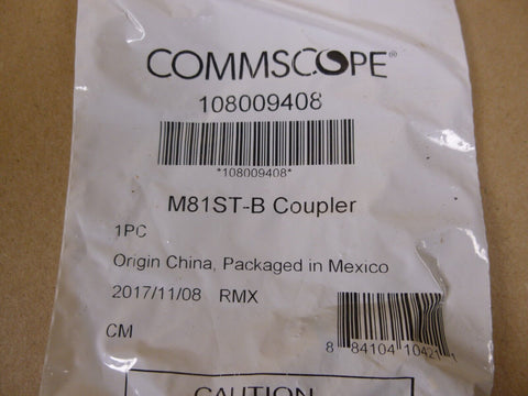 (47x) Commscope 108009408 M81ST - B Coupler LazrSpeed Fiber Adapter ST - Royal Equipment COMMSCOPE