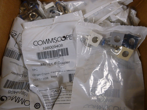 (47x) Commscope 108009408 M81ST - B Coupler LazrSpeed Fiber Adapter ST - Royal Equipment COMMSCOPE