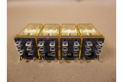 (4x) Idec Japan RH2B-U Relay 110/120VAC NEW | Electrical MRO Replacement Parts &amp; Components and Commercial Electrical Supplies Company
