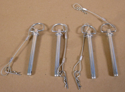 4x USGI TRACTOR TRAILER 3/8" X 3-1/4" HITCH PIN CLIP COTTER TOW LOCK HAIRPIN | Industrial Replacement Nuts &amp; Bolts Distributor and Machinery Screws &amp; Fasteners Supply