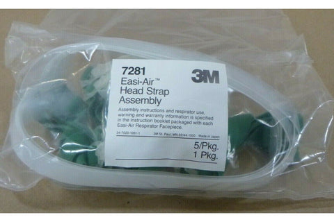 (5 PACK) 3M 7281 EASI - AIR HEAD STRAP ASSEMBLY FOR 7000 SERIES RESPIRATOR - Royal Equipment Royal Equipment