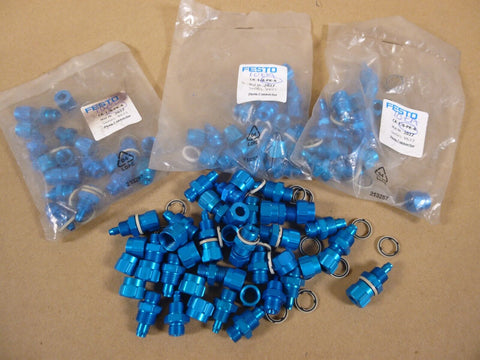 (50 PACK) Festo CK - 1/8 - PK - 4 Quick Connector , 2027 - Royal Equipment Festo