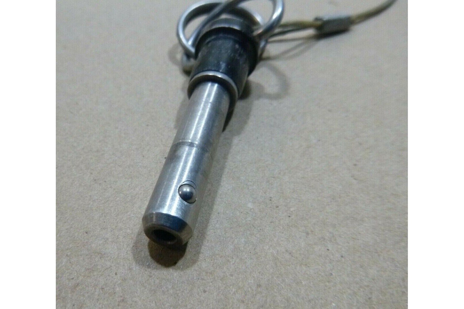 5/16" X 1" GRIP 17-4 STAINLESS STEEL BALL LOCK QUICK RELEASE PIN W/ LANYARD | Industrial Replacement Nuts &amp; Bolts Distributor and Machinery Screws &amp; Fasteners Supply
