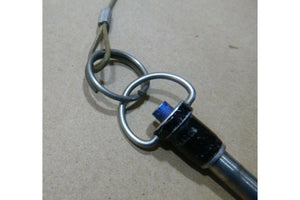 5/16" X 1" GRIP 17 - 4 STAINLESS STEEL BALL LOCK QUICK RELEASE PIN W/ LANYARD - Royal Equipment Royal Equipment