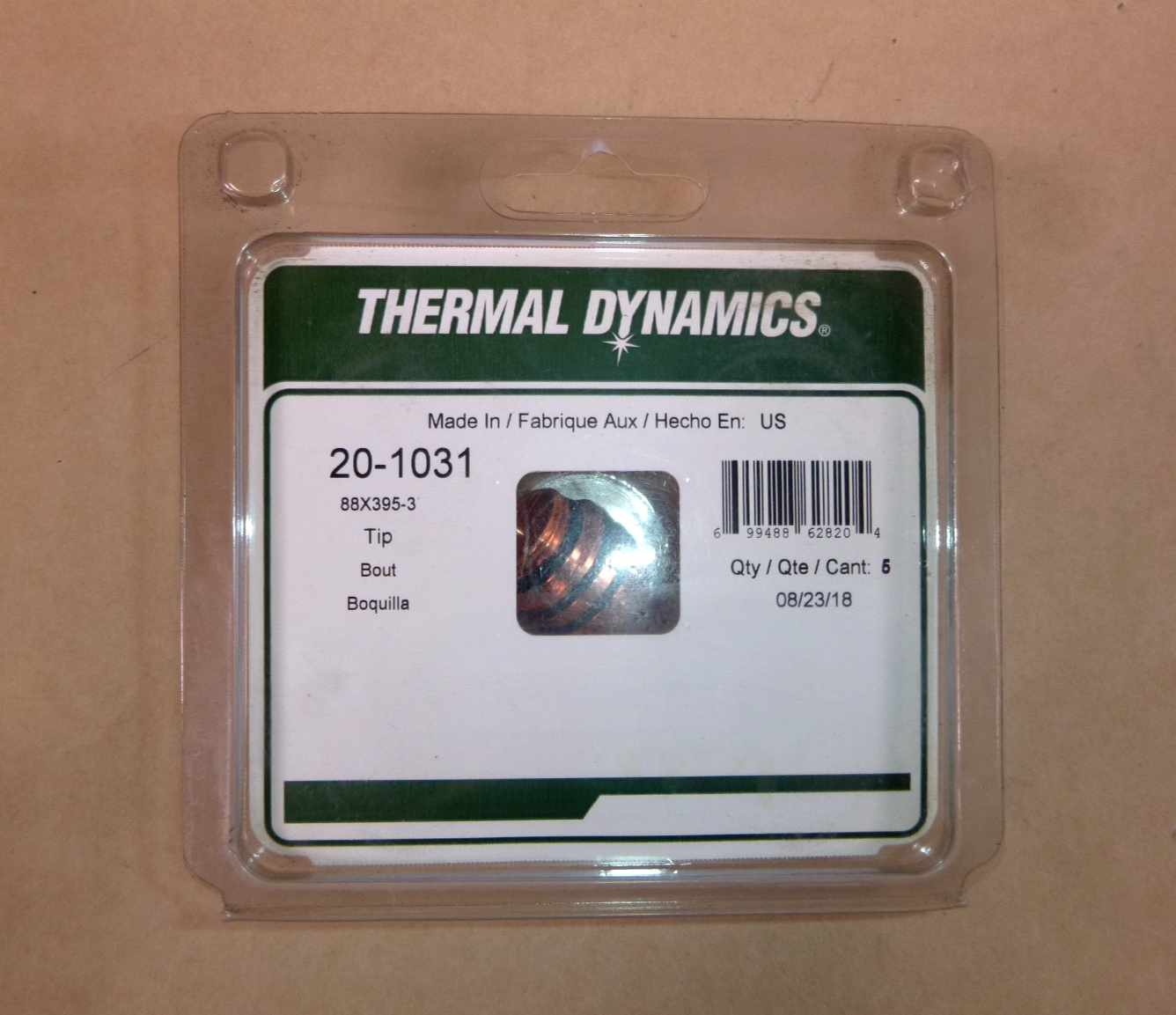 20-1031 Thermal Dynamics Plasma Cutter Tip For Maximizer 300 (5 Pack) | Industrial MRO Replacement Parts, Manufacturing Machine Parts &amp; Components, Heavy Equipment Parts Supplier