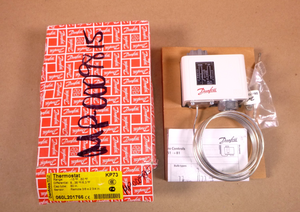 Danfoss KP73 Thermostat 060L114366 Range -15 to 60 Deg F. SPDT 80" Cap Tube | Electrical MRO Replacement Parts & Components and Commercial Electrical Supplies Company