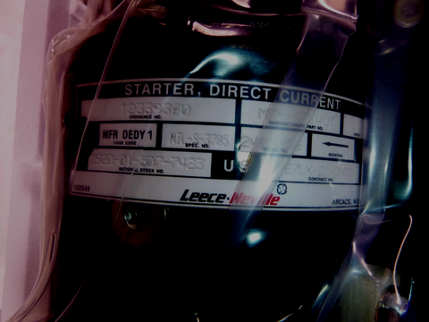 USGI M998 Humvee Leece Neville OEM Starter MFY-6714UT, 12339360, 2920-01-507-7423 | Genuine HMMWV Replacement Parts and Military Surplus Humvee Parts & Accessories