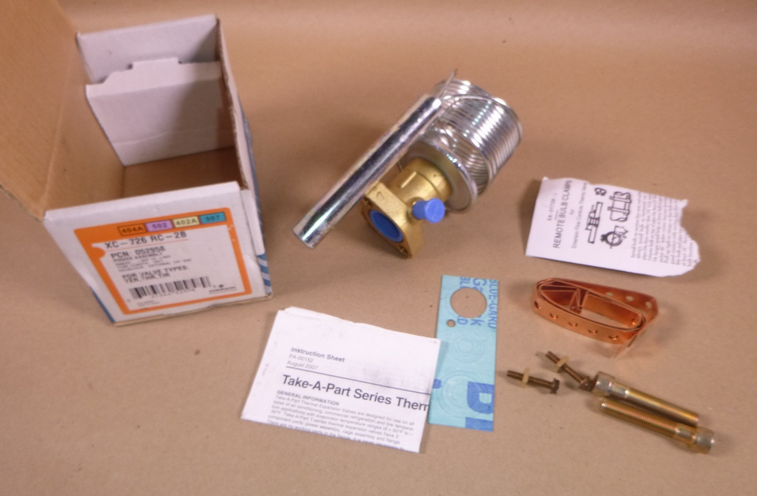 Emerson Alco Controls XC-726-RC-2B Power Assembly Expansion Valve | Industrial MRO Replacement Parts, Manufacturing Machine Parts &amp; Components, Heavy Equipment Parts Supplier