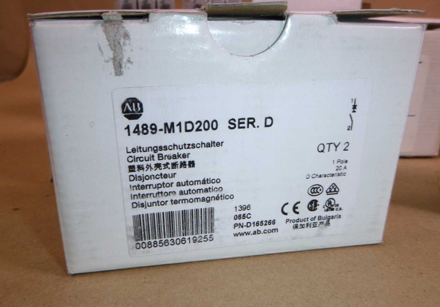 (Lot of 31) Allen Bradley 1489 &amp; 140M Circuit Breakers (New Old Stock)