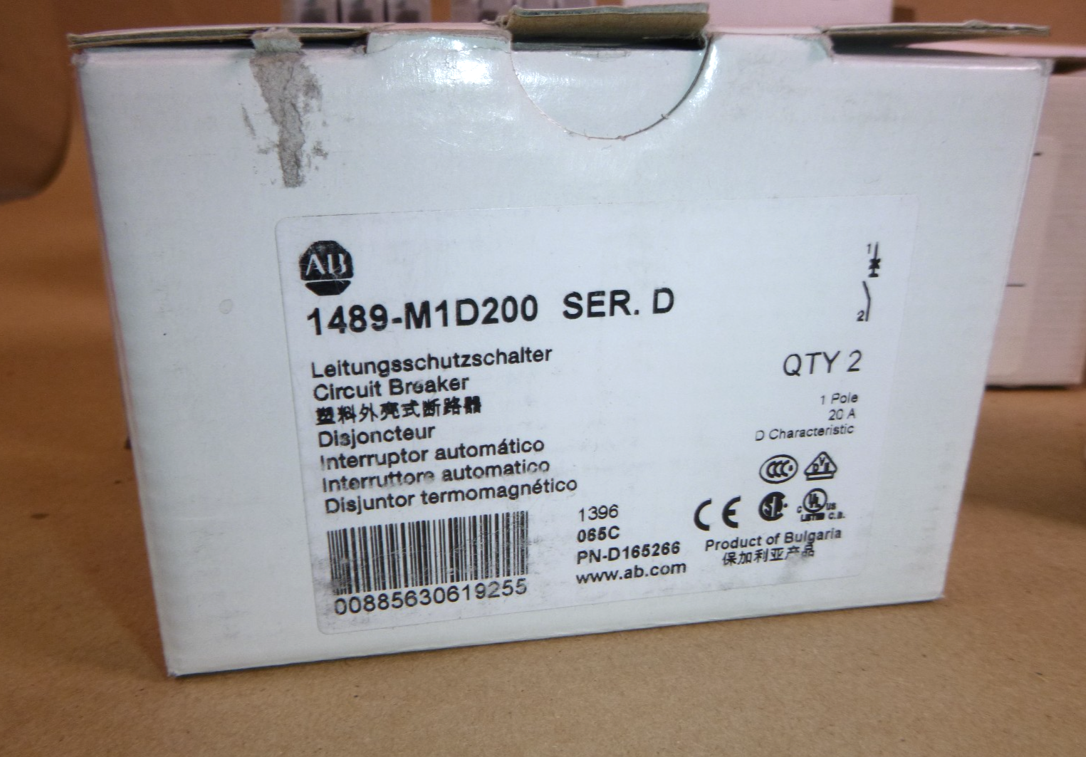 (Lot of 31) Allen Bradley 1489 &amp; 140M Circuit Breakers (New Old Stock)