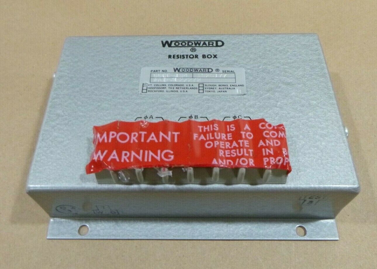WOODWARD 9900-194 RESISTOR BOX , 5935-01-095-1192 | Replacement Truck Parts, Trailer Accessories, Automobile Supplies, Car Parts &amp; Accessories