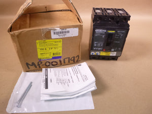 HJL36100M73 Square D Molded Case Circuit Breaker Feed-Thru 100 Amp, 3 Pole, 600V | Electrical MRO Replacement Parts & Components and Commercial Electrical Supplies Company