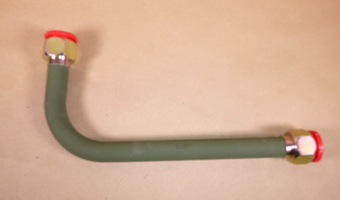 USGI M939 Front Winch Pump Hydraulic Metal Tube Assy 12257112, 4710-01-106-0914 | Genuine M35 Military Truck Parts and M939 Cargo Truck Surplus Parts