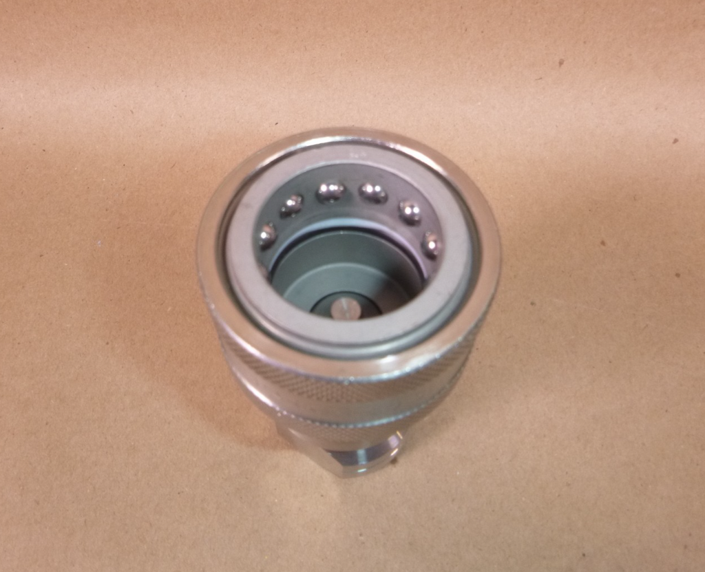 SH6-62 Parker Hydraulic Female Quick Coupler 303 Stainless 3/4" New