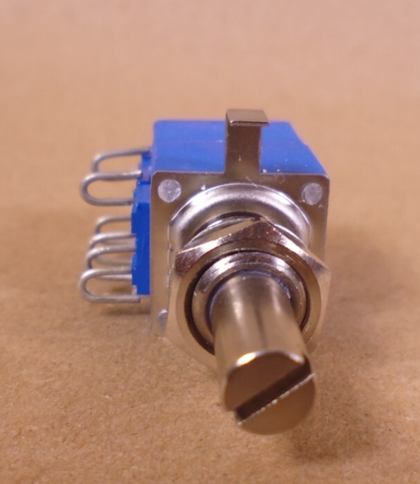 (5x) Bourns 82A2E-B28-A07/F15 250 Ohm 10K Potentiometer ,5/8" Body, 3/8" Thread | Electrical MRO Replacement Parts &amp; Components and Commercial Electrical Supplies Company