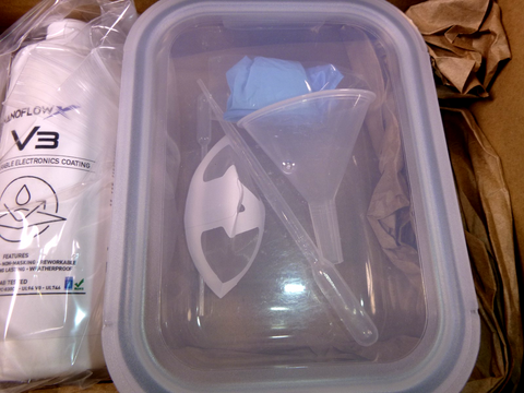 NANOFLOW V3 Air Curable Electronics Coating Test Kit With Saltwater Protection | Industrial MRO Replacement Parts, Manufacturing Machine Parts & Components, Heavy Equipment Parts Supplier