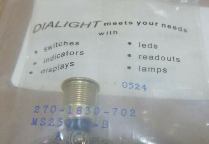 DIALIGHT 270-1830-0141-702 PANEL LIGHT BLUE BLACK 270-0141 , 6210-00-865-7134 | Electrical MRO Replacement Parts &amp; Components and Commercial Electrical Supplies Company