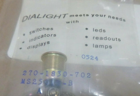 DIALIGHT 270-1830-0141-702 PANEL LIGHT BLUE BLACK 270-0141 , 6210-00-865-7134 | Electrical MRO Replacement Parts & Components and Commercial Electrical Supplies Company