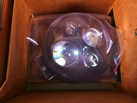 TS4000 JW Speaker 7” Round Off Road Truck Lights 12-24V LED High Beam (1 Pair) | Replacement Truck Parts, Trailer Accessories, Automobile Supplies, Car Parts & Accessories