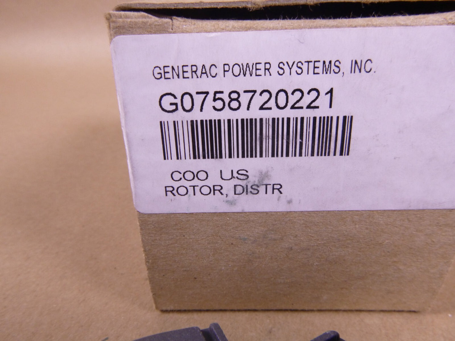 New Generac Distributor Rotor G0758720221 | Genuine MEP Generator Replacement Parts and Military Surplus Generator Parts
