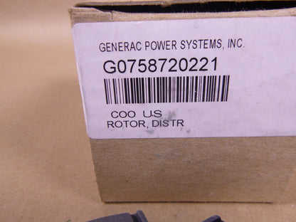 New Generac Distributor Rotor G0758720221 | Genuine MEP Generator Replacement Parts and Military Surplus Generator Parts