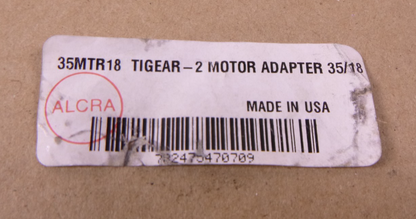 35MTR18 Dodge TIGEAR-2 Motor Adapter Kit 35/18 , 180TC Frame, Size 35 Reducer *TORN GASKET* | Industrial Electric Motors, Pumps &amp; Parts