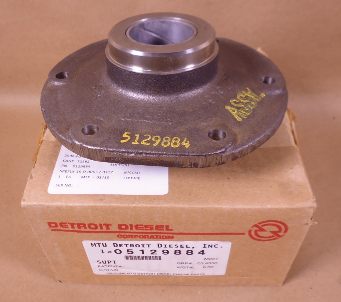 Genuine Detroit Diesel 5129884 Support ASSY Blower Drive Gear Hub For 71 Engine | Replacement Truck Parts, Trailer Accessories, Automobile Supplies, Car Parts &amp; Accessories