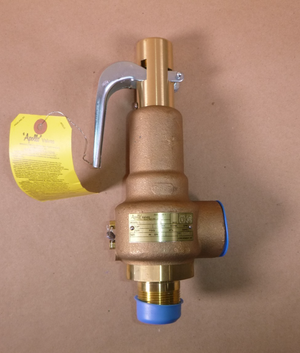 Apollo 19KGFA50 Safety Relief Valve, 1-1/4 MNPT x 1-1/2 FNPT 1672 lb/hr | Industrial MRO Replacement Parts, Manufacturing Machine Parts & Components, Heavy Equipment Parts Supplier