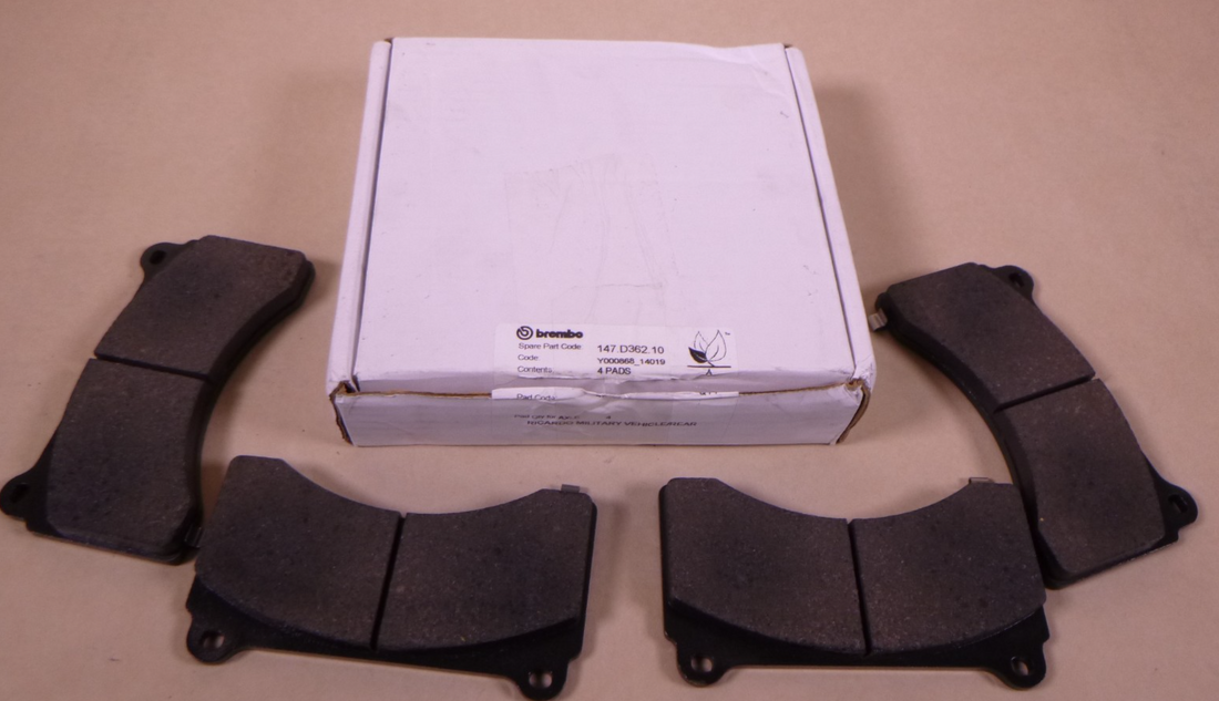 (4 Pads) Brembo Y000868 14019 Rear Brake Pad For 6.5L Ricardo 2530-01-686-1627 | Replacement Truck Parts, Trailer Accessories, Automobile Supplies, Car Parts &amp; Accessories