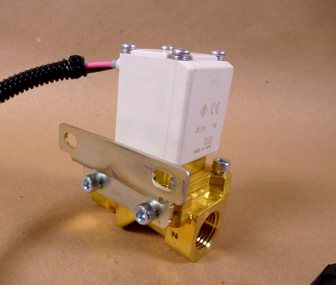 VXZ242FZ1DBXB, SMC 12V Pilot Operated 2 Way Solenoid Media Valve 1/2" NPT Ports | Industrial MRO Replacement Parts, Manufacturing Machine Parts & Components, Heavy Equipment Parts Supplier