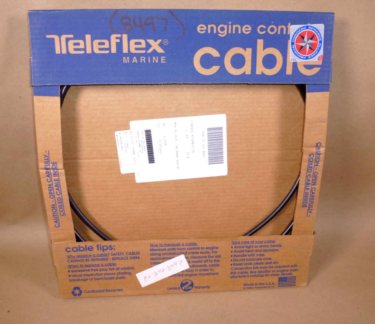 CCX63314 Control Cable 3300 XTREME Series 14ft Teleflex Marine 3" Travel | Replacement Truck Parts, Trailer Accessories, Automobile Supplies, Car Parts &amp; Accessories