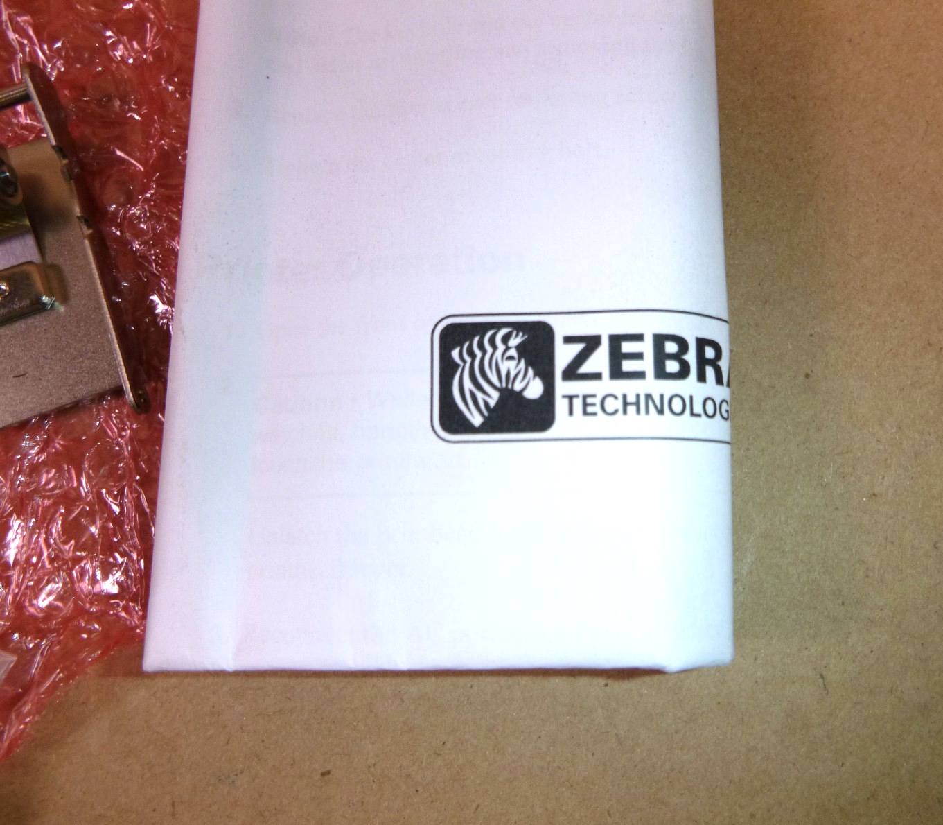 OEM Zebra P1046696-109 Spare Part Kit, Peel Bracket Assembly, ZE500-4 RH and LH