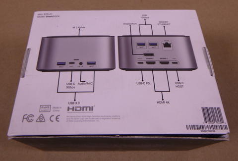 Juiced StashDOCK - USB-C Triple Display NVMe Docking Station HDMI USB 3.0 | Electrical MRO Replacement Parts & Components and Commercial Electrical Supplies Company