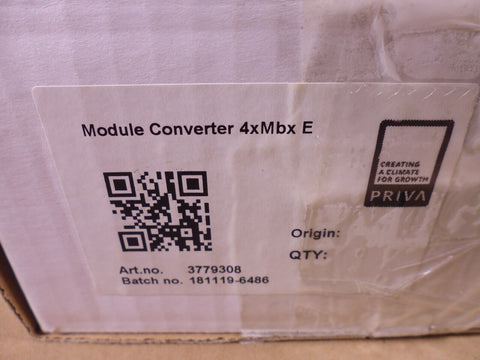 Priva 3779308 Module Converter 4xMbx E , 3779320 Interface 3770970 , 3471395